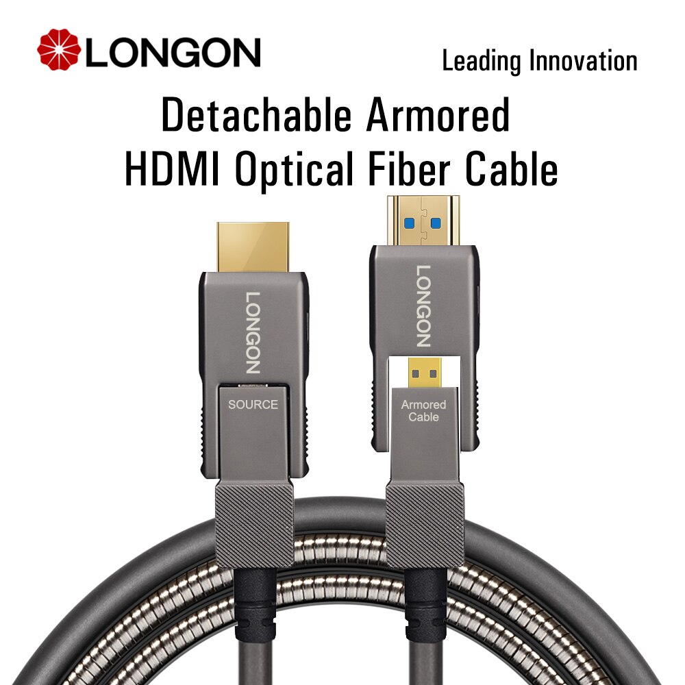 LONGON-и 4K HDMI  ̺, ũ HDMI-HDMI и Ŀ  4K 60Hz HDR 18Gbps ī޶ PC tv